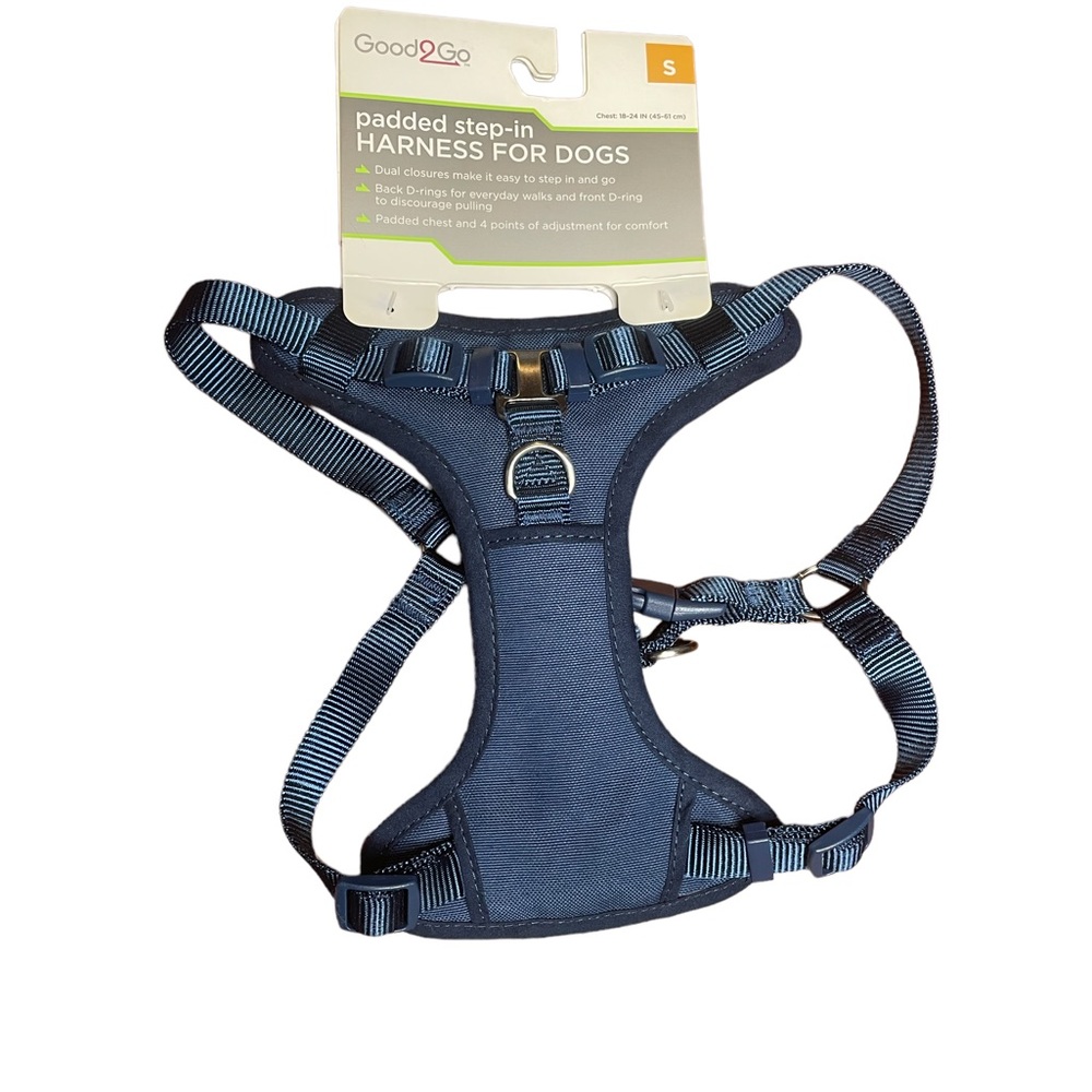 Good2go padded step-in harness for dogs size S